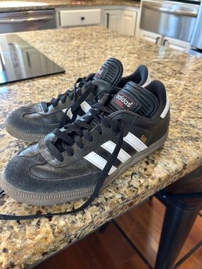 adidas Black and White Samba Classic Sneakers